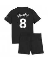 Manchester City Mateo Kovacic #8 Venkovní dres pro děti 2025-26 Krátký Rukáv (+ trenýrky)